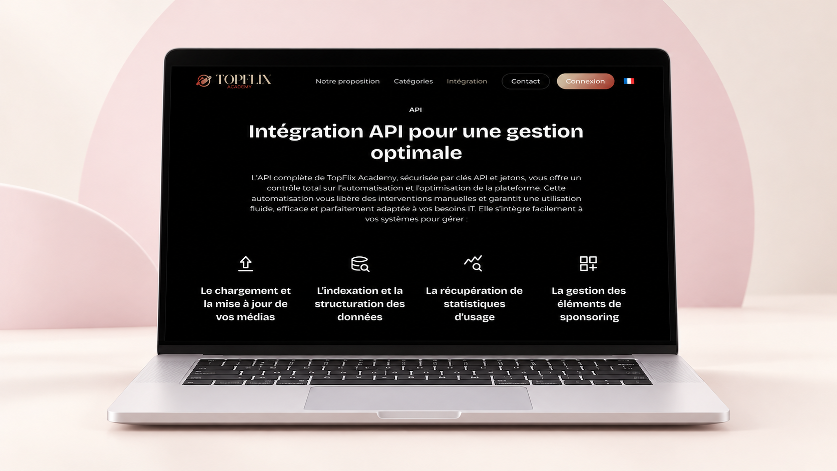 Topflix Academy : aperçu du projet